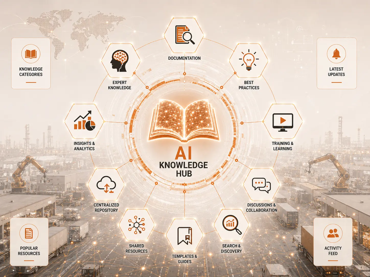 AIoT knowledge hub for aftermarket parts manufacturing